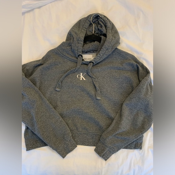 Calvin Klein cropped hoodie - Picture 1 of 2